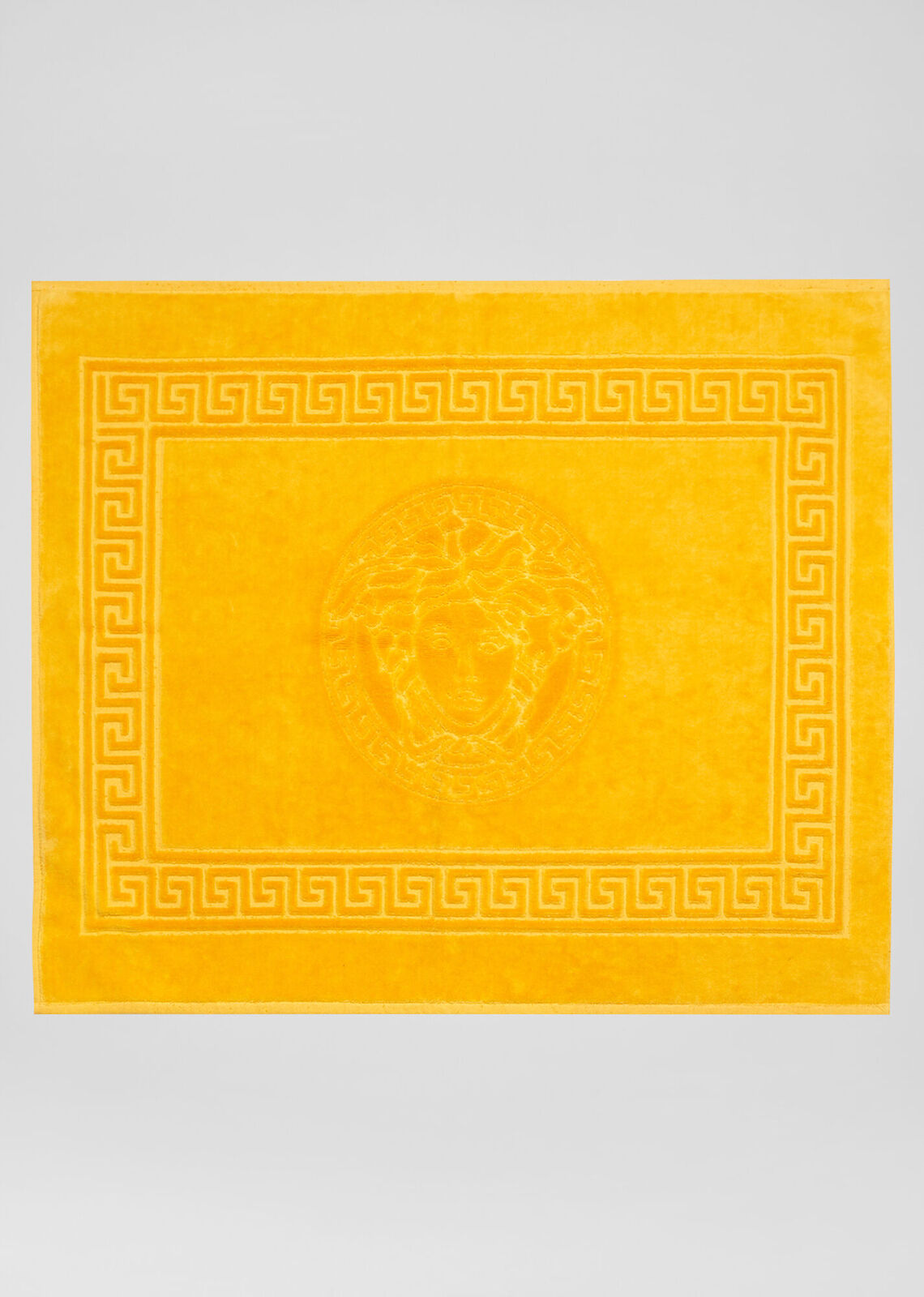 Versace-''GRECA-MEDUSA BATH TOWEL- MAT  SALE PRICE AU$ 300 YELLOW''