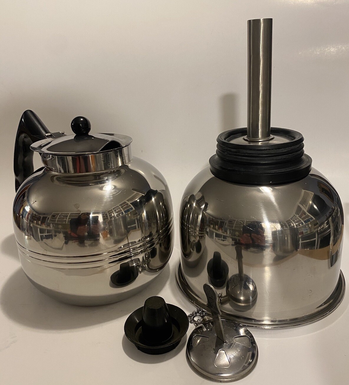 Vintage MOD 500 Stainless Nicro Steel Vacuum Coffee Pot 1950s eBay