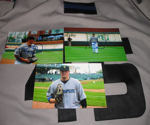 Pirates Blue Jays TRAVIS SNIDER Game Worn Used Signed Jersey PHOTOMATCHED - Picture 4 of 5