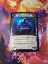 Amplify the Arknight Foil Blue NM Arcane Rising First Edition Flesh and Blood