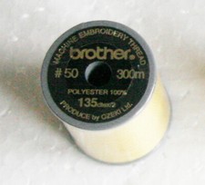 Brother Machine Embroidery Thread 50 in new, sealed condition. Color 031201 205