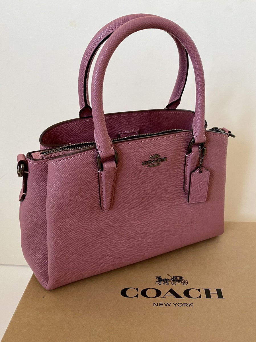 COACHふぁん COACH F28977 Shoulder Bag 2way Chain Leather Black Authentic
