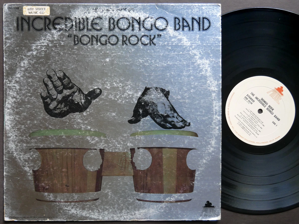 MICHAEL VINER'S INCREDIBLE BONGO BAND Bongo Rock LP PRIDE PRD