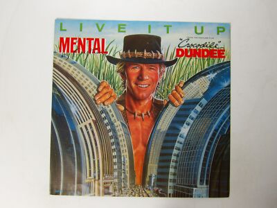 Mental As Anything: Live it Up 1984 12'' Crocodile Dundee
