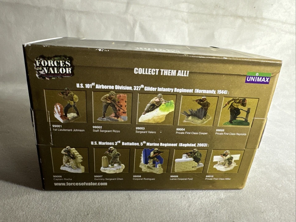 Forces Of Valor 1/32 US Marines CPL Rodriguez 3RD Battalion 5TH Marine Regt 2005 - Image 2 of 2