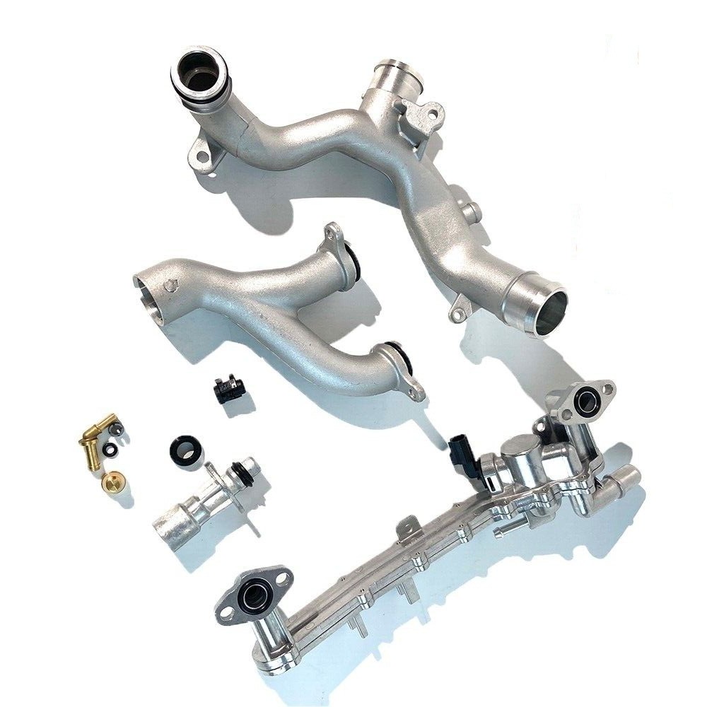 Upgraded Metal Coolant Water Pipe System Kit Fit for Land Rover Jaguar 5.0L