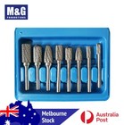 1/4" Shank Carbide Burrs,8 Pcs/Set