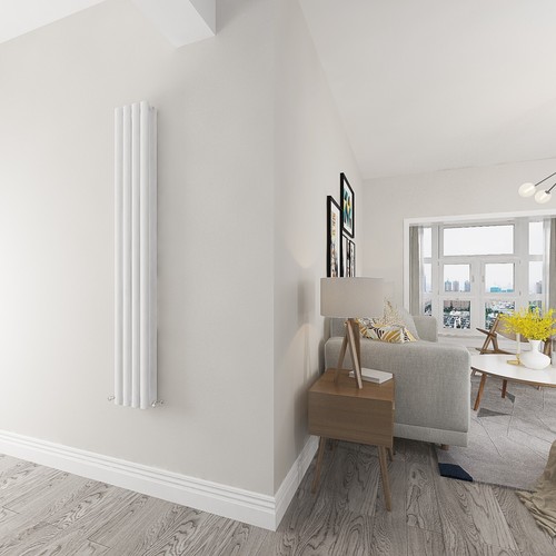 Designer Oval Column Flat Panel Radiator Horizontal Vertical Central Heating Rad - Picture 113 of 387