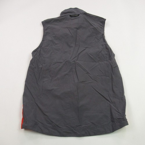 Columbia Vest Mens Small Sleeveless Lightweight Zip Pockets Outdoor Titanium - Picture 4 of 8