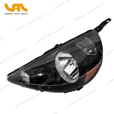 Front Headlights For Honda Fit 2007-2008 Halogen Black Housing Set Left Side