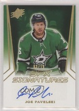 2021-22 SPx SPx Signatures Gold 3/15 Joe Pavelski #SPX-PA Auto 0gn4