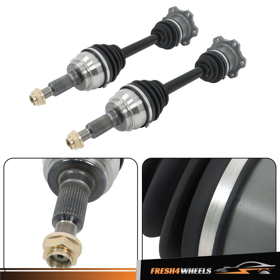 2× Front CV Axle For Chevy Silverado GMC Sierra 1500 Tahoe Yukon XL 2007-2020 - Image 2 of 4