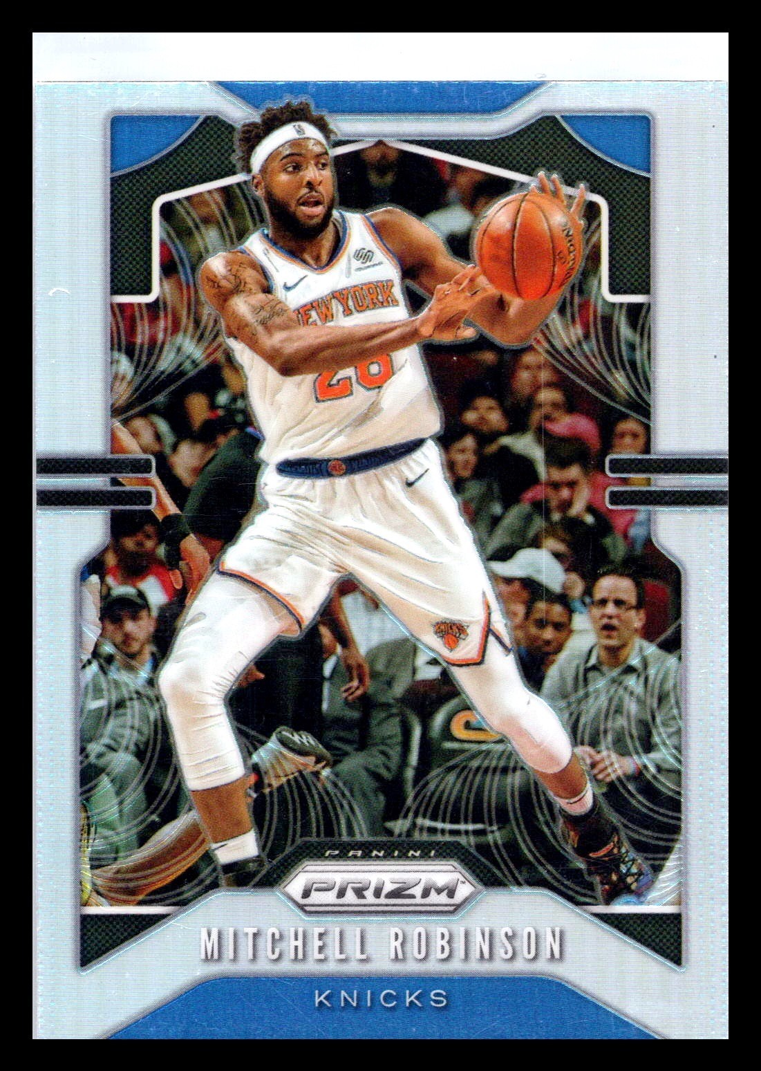 2019-20 Panini Prizm #178 Mitchell Robinson Silver Prizm New York Knicks