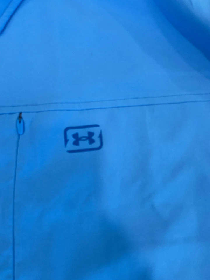 Under Armour Hybrid Long Sleeve Shirt Fish XXL 1383570 Blue - Image 3 of 4