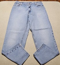 LEVI’S 550 VTG 90s Women 18 Reg Long Relaxed Fit Tapered Leg Mom Jeans USA Made