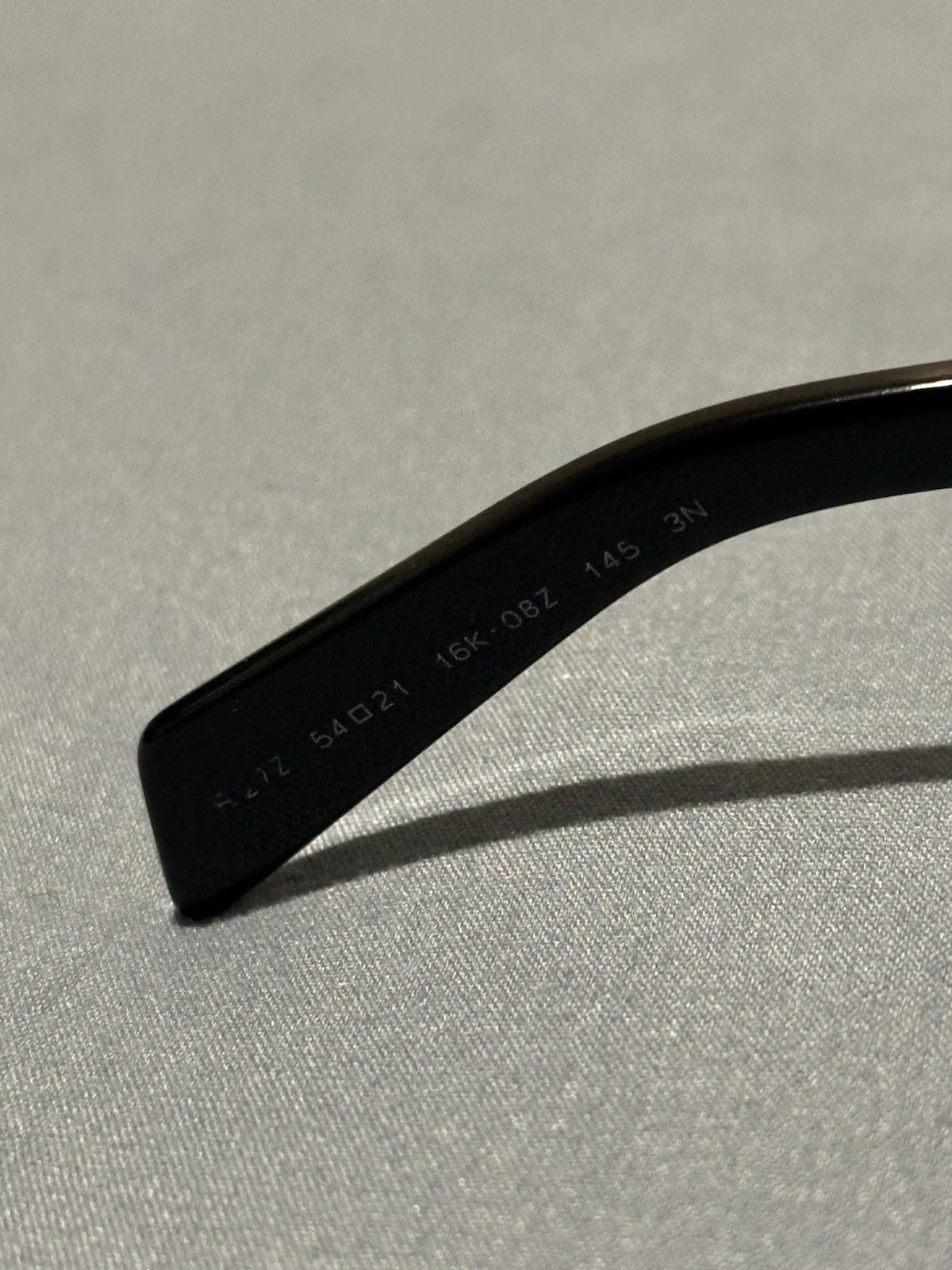 AUTHENTIC PRADA PR 27ZS Black Sunglasses thumbnail 8