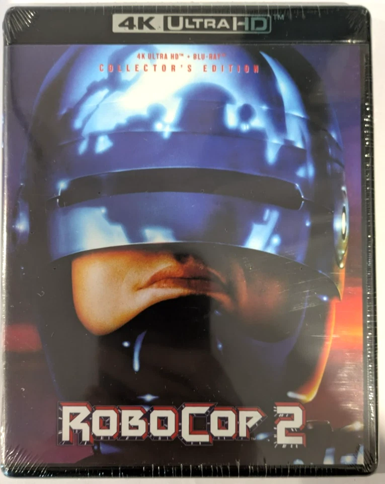 Robocop 2 (1990) - 4K UHD Blu-ray - New Sealed - Peter Weller - Image 2 of 3