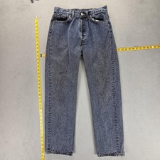 Vintage Levis 501 Jeans Mens Blue Straight Button Fly Made USA Fits 28x30