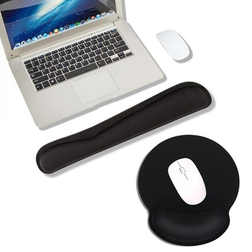 Non-Slip Keyboard Wrist Rest Pad Mouse Gel Mat Support Cushion Memory Foam UK - Picture 3 of 12
