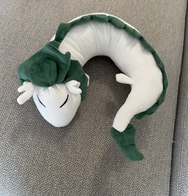 Spirited Away Haku weißer Drache Nackenkissen Reisekissen Stofftier