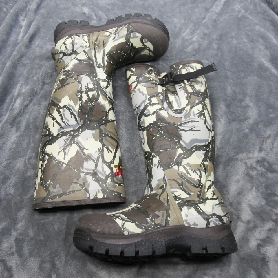 Cabelas Hunting Boots Mens 8 M Predator Deception 1000g Insulated 17" Waterproof - Image 4 of 4