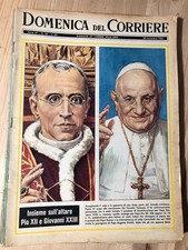 Rivista Magazine Domenica del Corriere 1965 Nr. 48 1965 Pio XII Giovanni XXIII