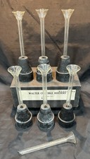 6 WALTER Glass & Rubber Crucible Holder For 25mL Gooch & Flask w/Stpr Size 6-8 B