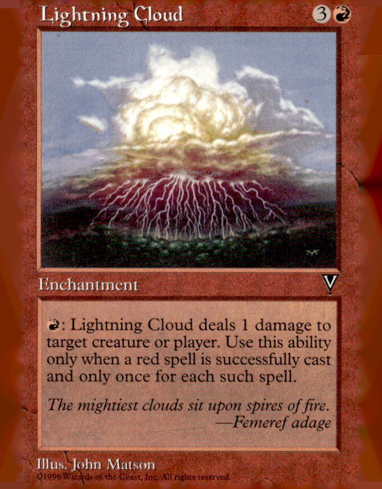 Visions Lightning Cloud