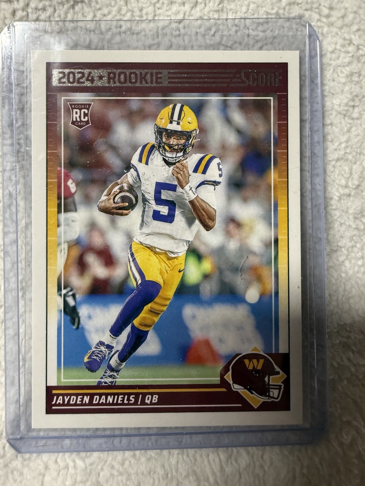 2024 Score - Rookies Jayden Daniels #302 Scorecard (RC)