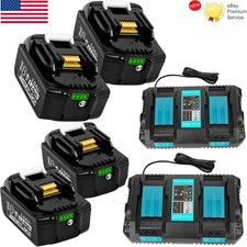 BL1850B 18V 5AH For Makita Lithium-ion Battery BL1860B BL1830B BL1840B LXT400 US