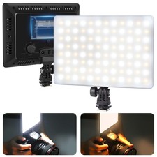Mettlelite SL100D LED Video Light Bi-Color DSLR Camera Light 3200K-5600K CRI95 