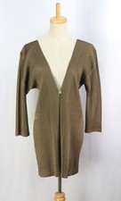 PLEATS PLEASE Brown Cardigan Jacket ISSEY MIYAKE 202 1446