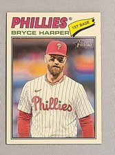 2026 Topps Heritage Bryce Harper Base  #72 - Philadelphia Phillies