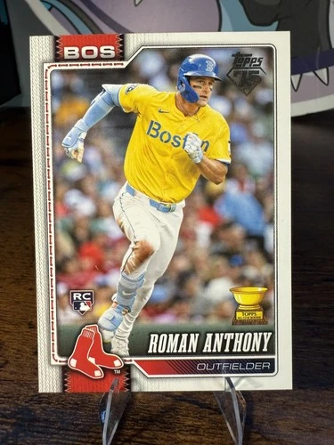 New Listing2026 Topps Series 1 - Roman Anthony (RC) - Companion Card #189 -Image Variation
