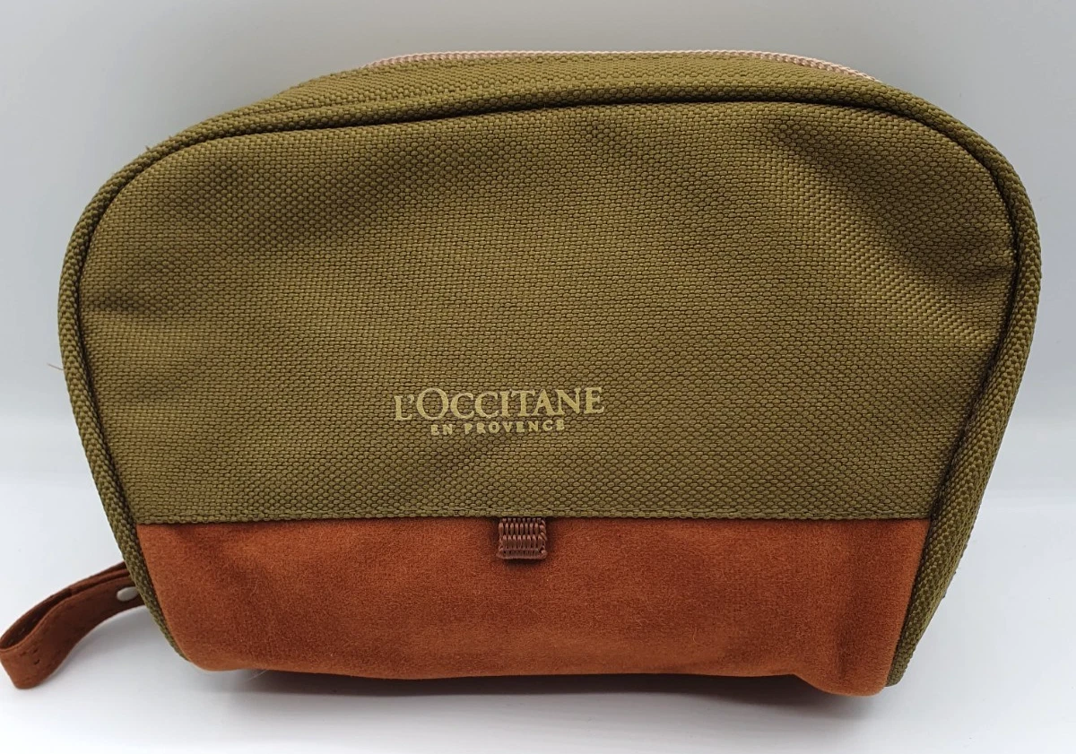 L'Occitane Business Class Travel Toiletries Bag Rare FREE SHIPPING