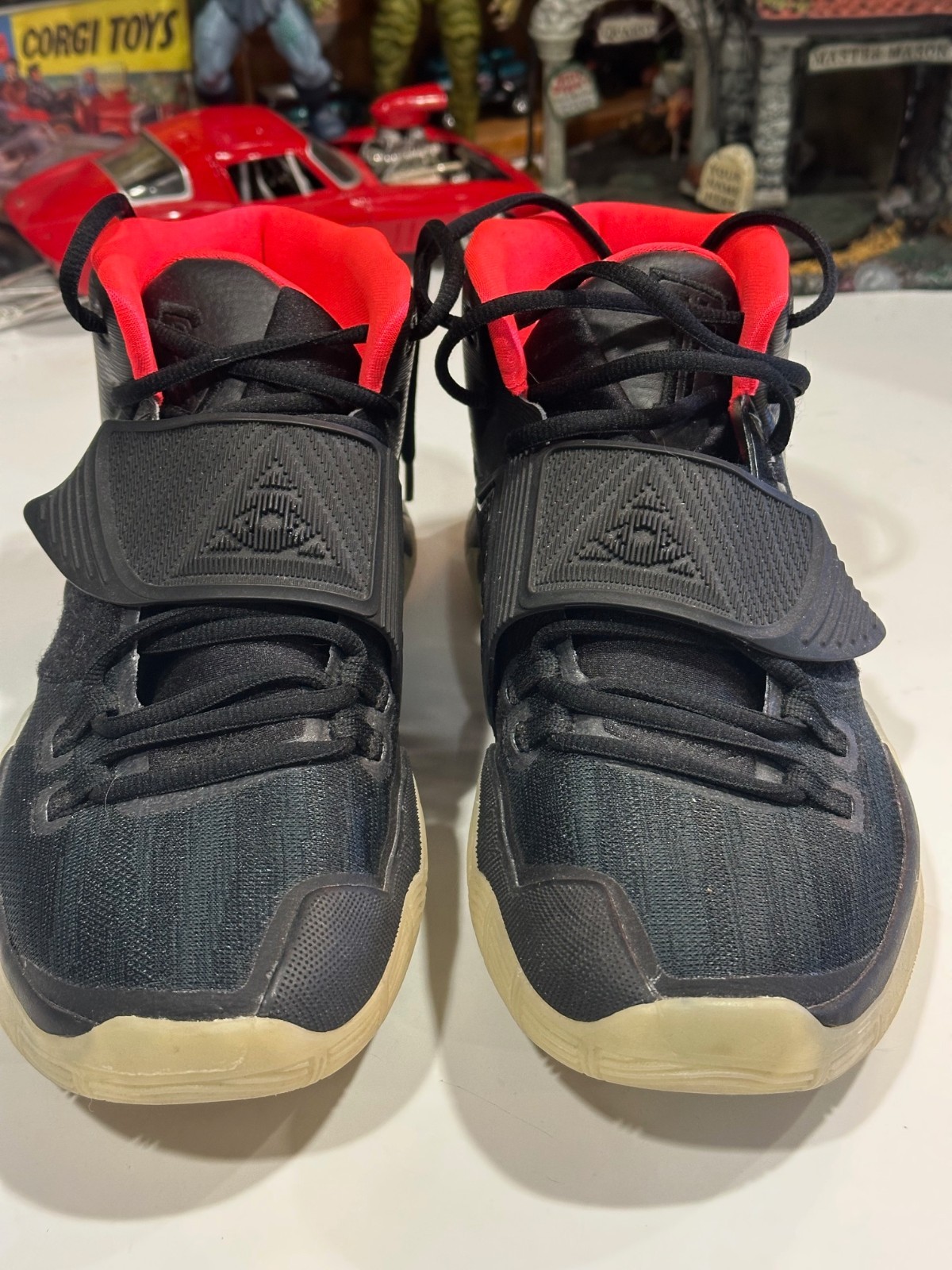 SAOLA Nike Kyrie 6 By You Inspired by Solar Reds taglia 10 5 usate