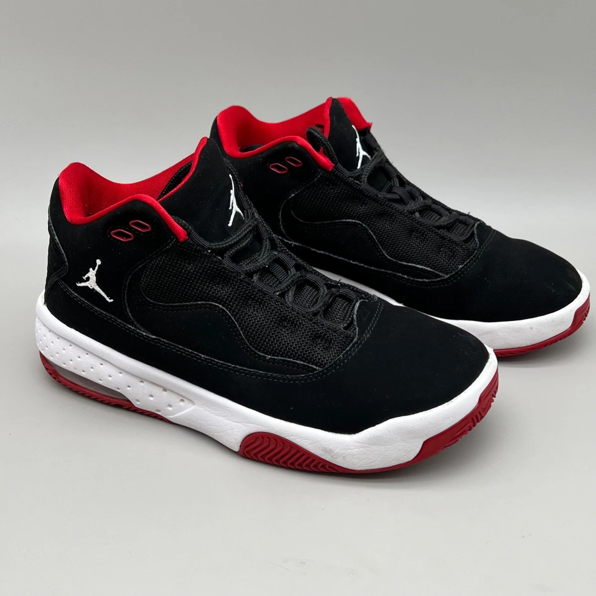 Size 7 Jordan Max Aura 4 Black Gym Red Jordan Max Aura Black Gym Red White Men main image 3