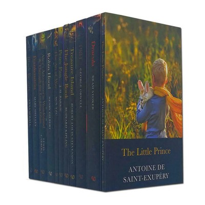 The Classic Collection 11 Books Set The Little Prince, The Jungle Book, Peter Pa
