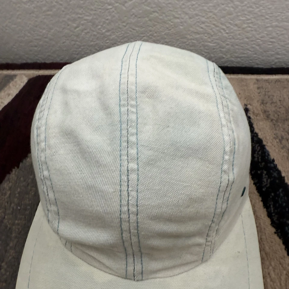 Ll Bean Hat Cap Fitted Large Green Long Bill Panel Duck Camp Vintage Union Made - Image 4 of 4