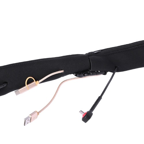 Cable Sleeves Cord Management Cables Flexible Wire Organizer with Zipper Buckle - Afbeelding 8 van 8