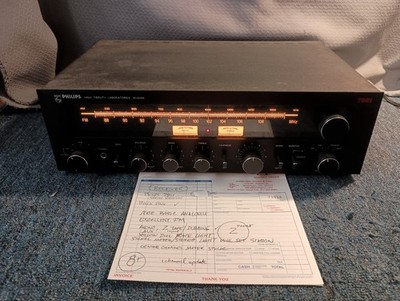 Philips 7851 AM/FM Stereo Receiver (Pro Serviced)