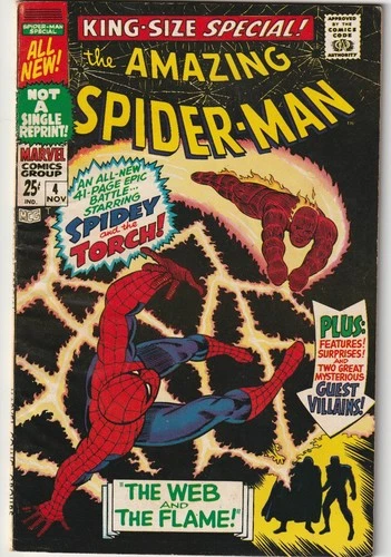 Amazing Spider-Man Annual #4, 1967, FN-