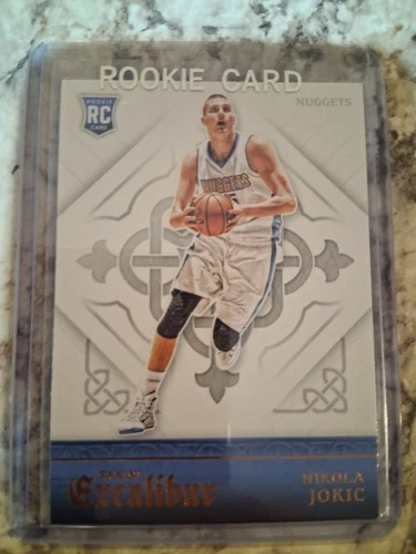 Nikola Jokic 2015-16 Panini Excalibur Rookie Card. Nice.