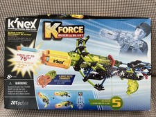 KNEX K Force Super Strike Rotoshot Blaster Set - NEW Open Box Build+ Blast K'NEX