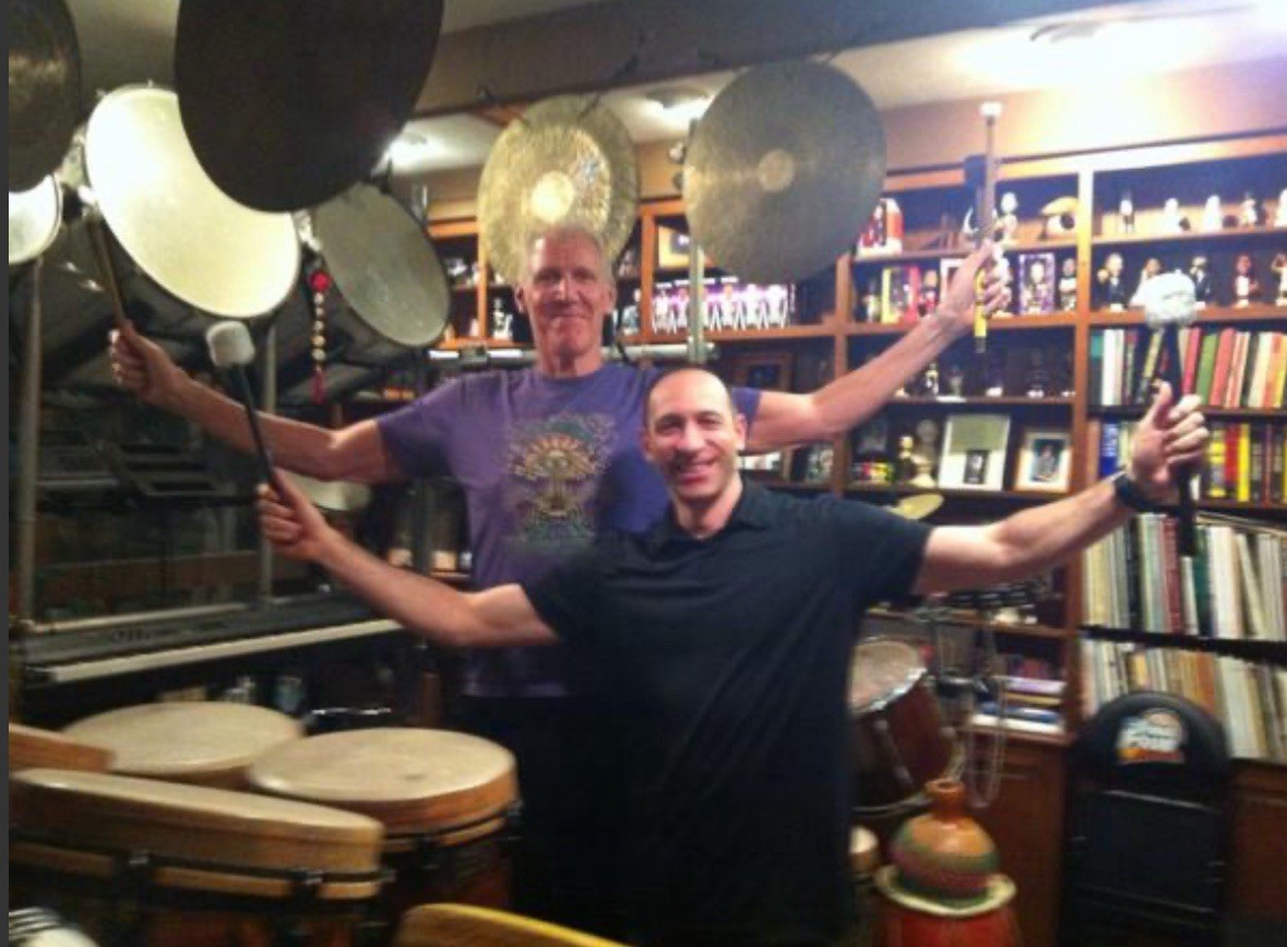 Bill Walton Personally Owned Remo Ashiko Drum from Personal Drum Set Up