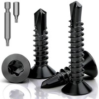 Bohrschrauben Edelstahl M4,2X38Mm Torx Selbstschneidend Senkkopf 100 StüCk
