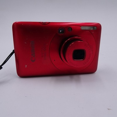 Canon IXUS 100 IS Digitalkamera Rot Digicam 12.0 MP Zustand gut 