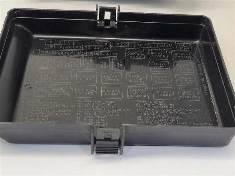 Dodge Charger 2015 2016 caja de fusibles compartimento del motor 2015-2016 Foto 3 de 4