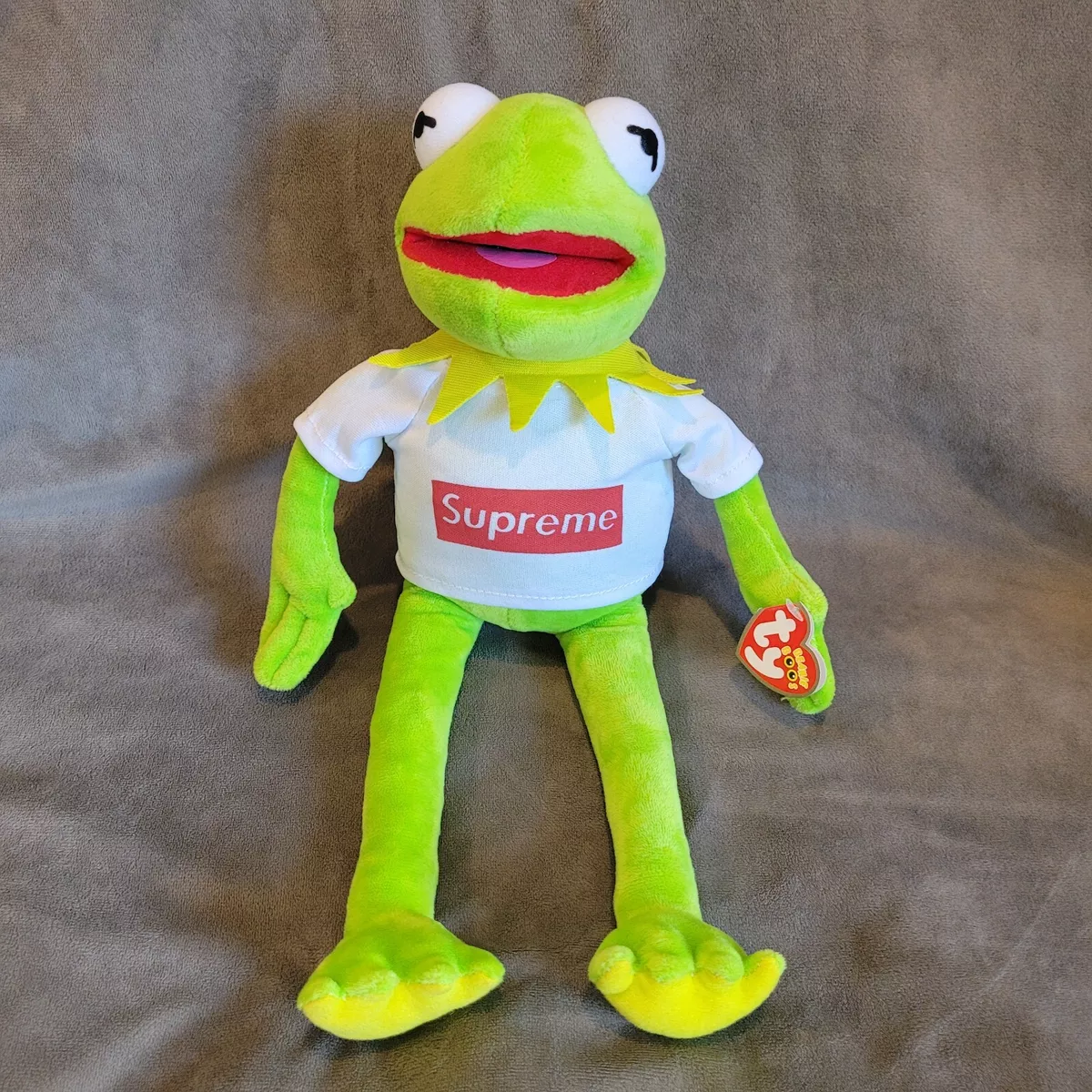 TY Kermit The Frog Supreme 2016 Beanie Boo's Collection 16 Plush With Tag  Rare