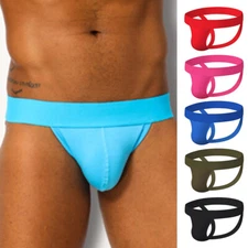 Men G-string Briefs Underwear Underpants Sexy Lingerie Pouch Man Jockstrap Panty